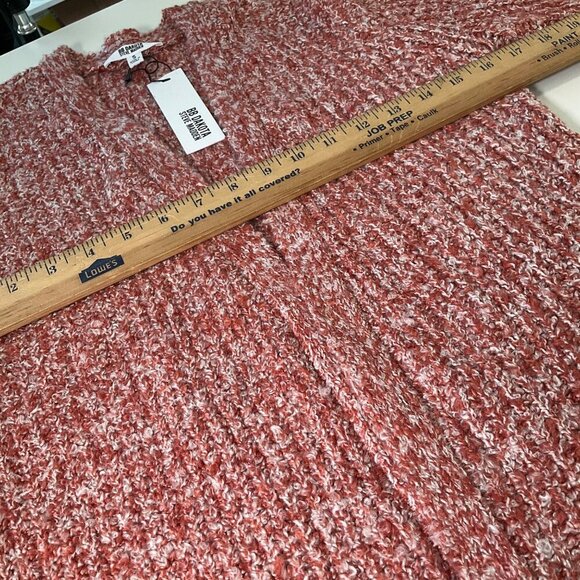 Steve Madden BB Dakota Odette Open Pocket Cardigan pink pockets size small s NWT - Picture 5 of 11